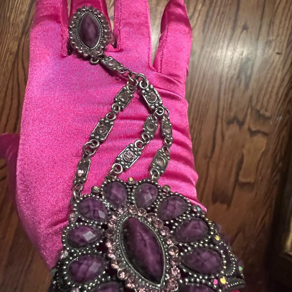 Ornate Bracelet & Ring Combo